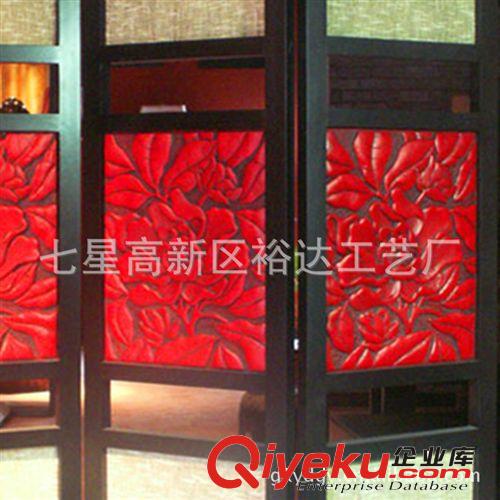中式復(fù)古客廳隔斷屏風(fēng)  可折疊玄關(guān)古典中國風(fēng)樹脂屏風(fēng)JJ016原始圖片2