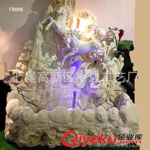 tj歐式風(fēng)水魚池流水噴泉擺件家庭花園水景裝飾品F8006原始圖片2