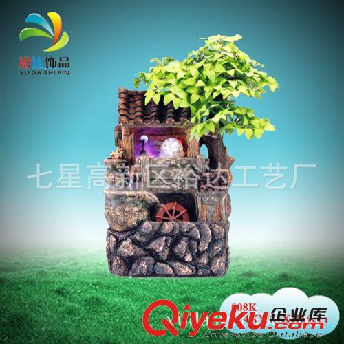 樹脂工藝裝飾 轉運球假山噴泉 流水盆景批發006k原始圖片2