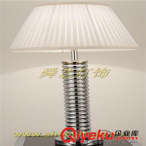 供應山西水晶燈批發DH1070-313款奢華大氣書桌臺燈臥室臺燈原始圖片3