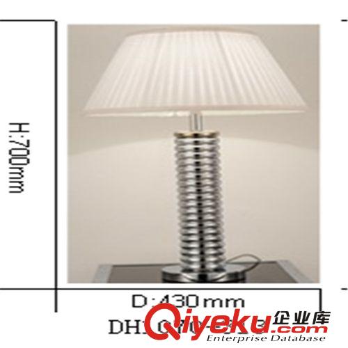 供應山西水晶燈批發DH1070-313款奢華大氣書桌臺燈臥室臺燈原始圖片2