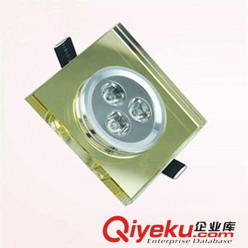 美家好四方LED燈具 3W LED天花燈 LED射燈ZZ009變色