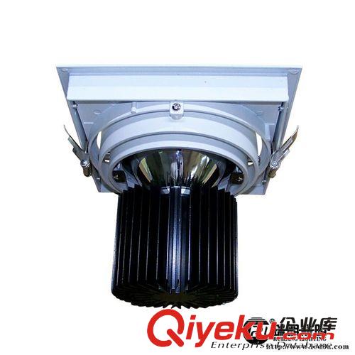 方形集成珠寶天花燈LED射燈30W  LED筒燈30W COB天花燈 新款原始圖片3
