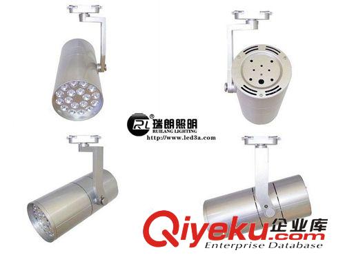 高亮軌道燈LED燈18W 銀色軌道珠寶燈 LED道軌燈 明裝射燈18W