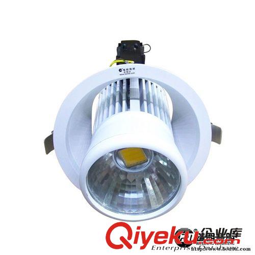 LED商業照明 集成LED射燈30W 珠寶天花燈 LED嵌燈30W COB天花燈