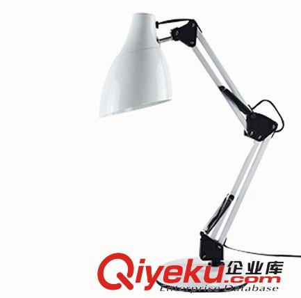 健康學生學習護眼LED美式臺燈 床頭燈長臂折疊工作夾子臺燈夾燈原始圖片2