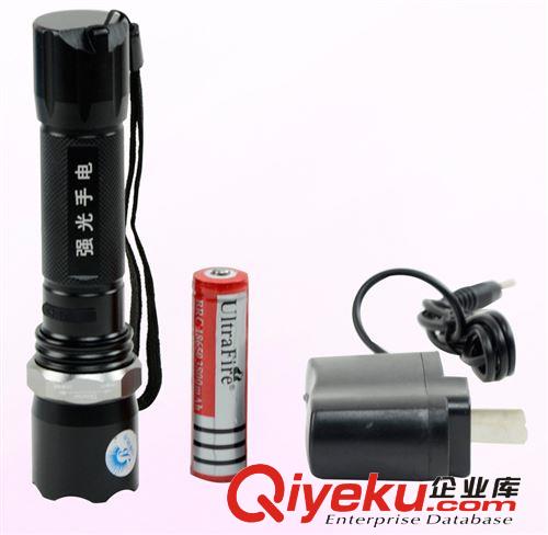 手電筒廠家直銷 LED超長壽命超強光鋁合金手電筒 充電手電筒