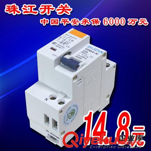 珠江開關(guān) DZ30LE-32/1P+N 漏電斷路器 漏電開關(guān) zptj