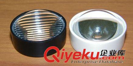 大功率led透鏡  直徑23mm凸透鏡 強光手電筒聚光透鏡 配支架原始圖片3