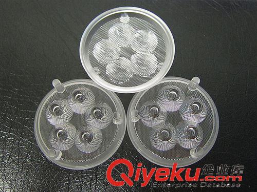 E50-5珠面3030貼片透鏡 適用于3030筒燈 射燈 天花燈 亞克力材料