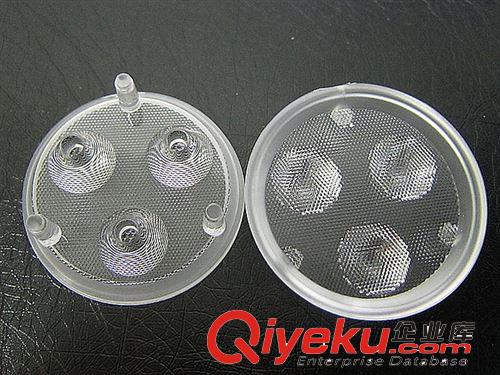 E50-3珠面3030貼片LED透鏡 適用于3030天花燈 筒燈 射燈