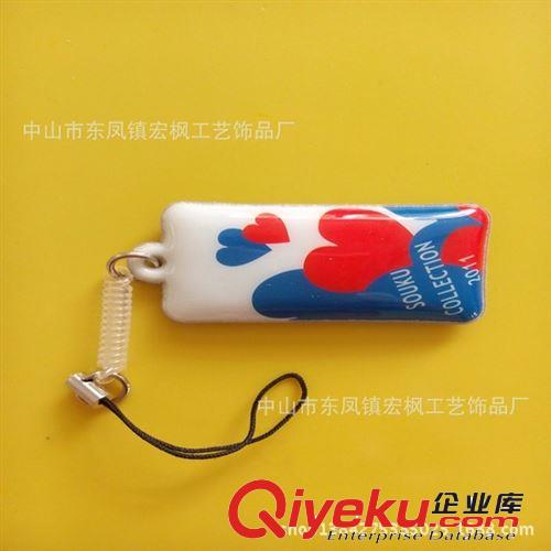 PVC包包鑰匙反光掛件 精美手機繩 手機吊繩 鑰匙掛件手機繩原始圖片3