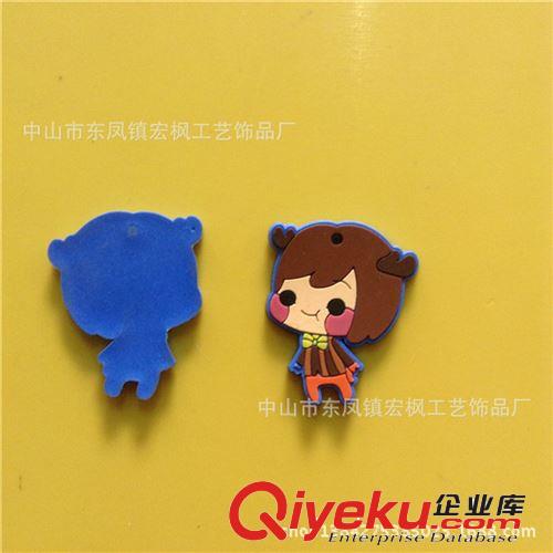 PVC包包鑰匙掛件 手機吊飾 卡通手機掛件 pvc軟膠手機鑰匙掛飾原始圖片3