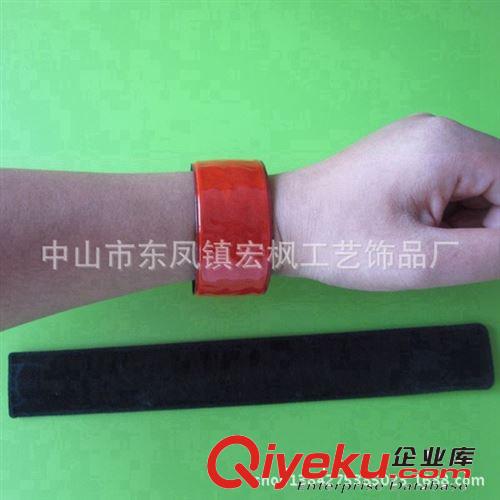 拍拍手環(huán) 手表拍拍圈 pp手表 PVC電壓鋼片pp手表腕帶 手腕帶原始圖片3