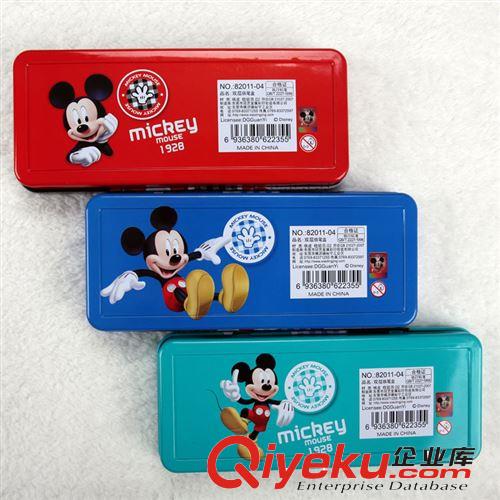 迪士尼 雙層鐵筆盒 82011-04小靈精文具盒原始圖片2