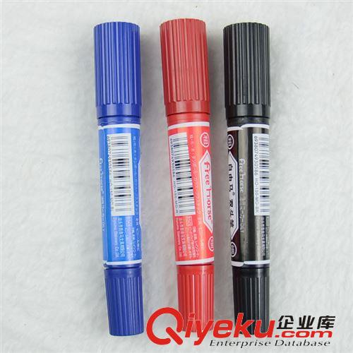自由馬 150雙頭記號(hào)筆 油性筆 大頭筆 勾線筆 雙頭筆 箱頭筆原始圖片2