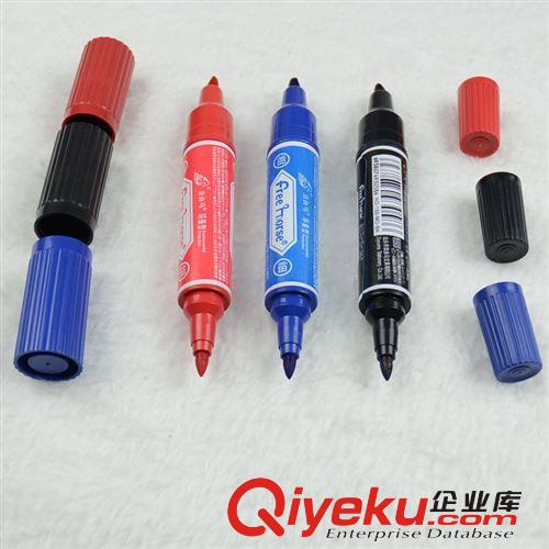 自由馬 150雙頭記號(hào)筆 油性筆 大頭筆 勾線筆 雙頭筆 箱頭筆原始圖片3