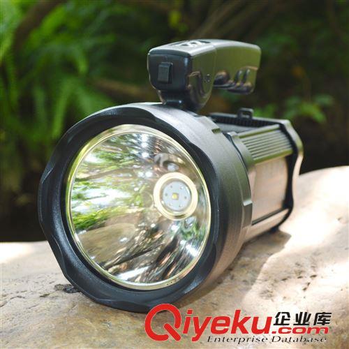 勁點398-1強光遠程探照燈鋰電進口T6燈珠