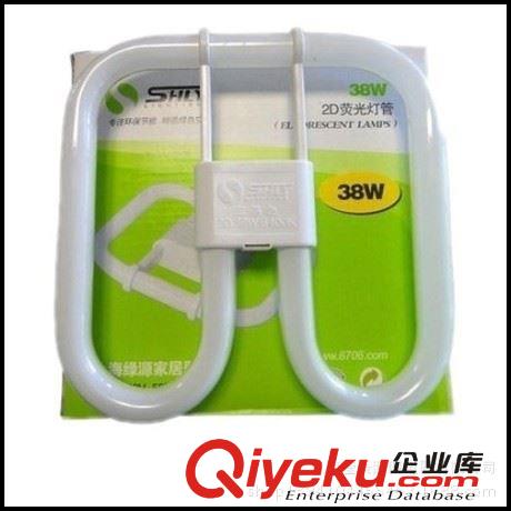 供應 批發 上海綠源2D管 蝴蝶管 三基色4方針節能燈燈管2D 21W