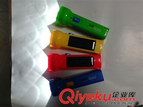 桂品電器  GP-138  LED手電筒  太陽能手電筒   強(qiáng)光手電筒原始圖片3