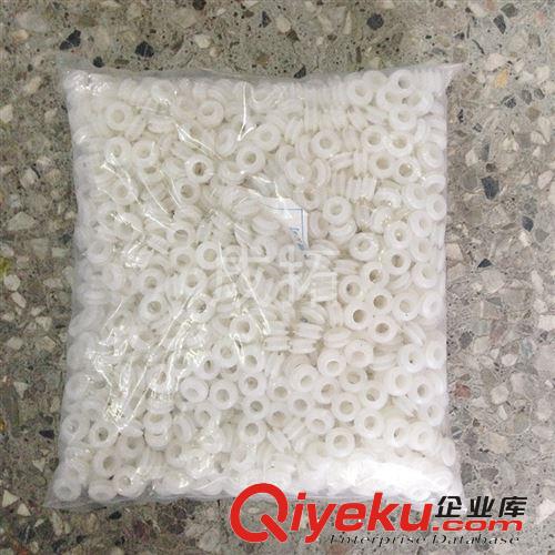 橡膠護(hù)線圈 現(xiàn)內(nèi)徑6mm白色 吸頂燈LED燈用  1000個(gè)/包原始圖片2