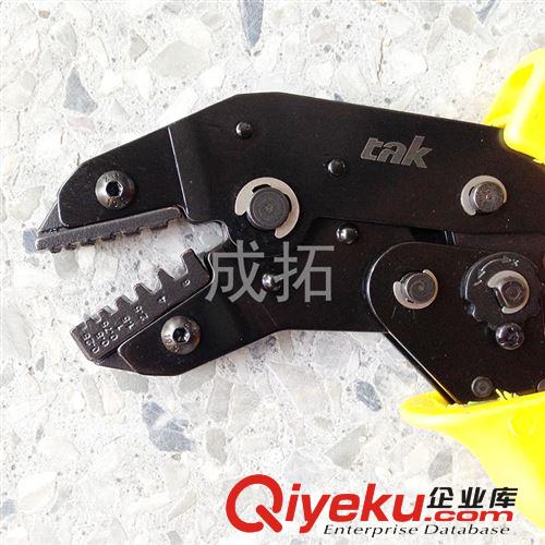 廠家供應(yīng) 各種剪鉗工具  tak-1106 壓線鉗子 棘輪式端子壓接鉗子原始圖片3