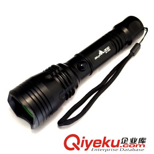 廠家直銷TJ小變焦強光手電筒 山地車燈 戶外照明迷你小手電