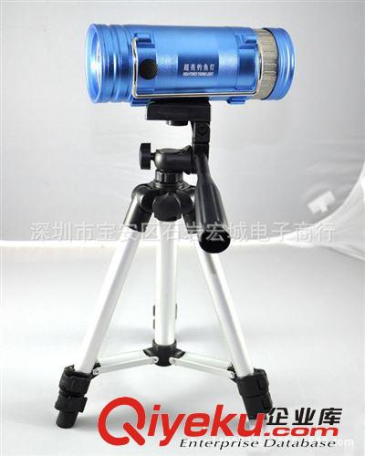 釣魚燈三腳伸縮大支架 漁具燈頭燈專用大三角架 垂釣燈配件原始圖片3