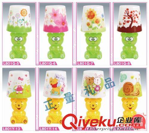 卡通充電臺(tái)燈 LED燈 學(xué)習(xí)工作臺(tái)燈 12LED燈 護(hù)眼照明 小熊臺(tái)燈原始圖片3