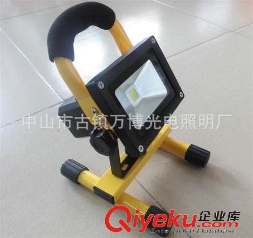 萬博 LED手提充電投光燈 10W 室外應(yīng)急移動 車載 爆閃警示燈 新品原始圖片2