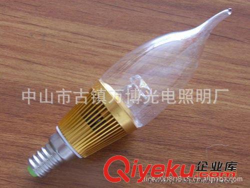 廠家直銷 LED蠟燭燈 3*1W