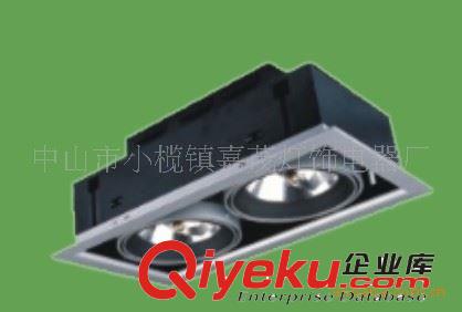 廠家專業(yè)生產(chǎn)--三燈QR111格柵射燈原始圖片2