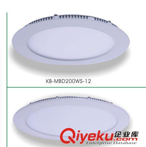 LED超薄防眩圓形面板燈  鋁合金材質(zhì) 無光衰 3-15W高亮度原始圖片2