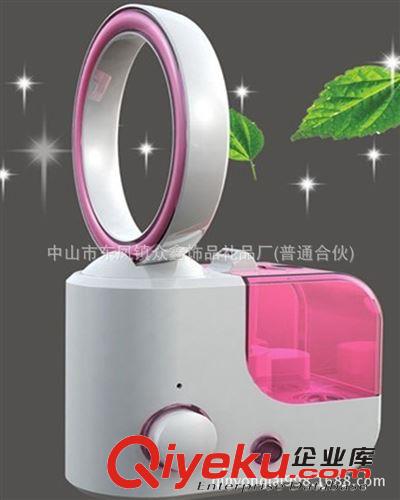 家用加濕器 無葉風(fēng)扇加濕器 家用電器禮品 超靜音空氣凈化器原始圖片2