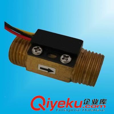 循環(huán)水系統(tǒng)水流傳感器 小體積銅流量計 G1/2管霍爾流量傳感器原始圖片2