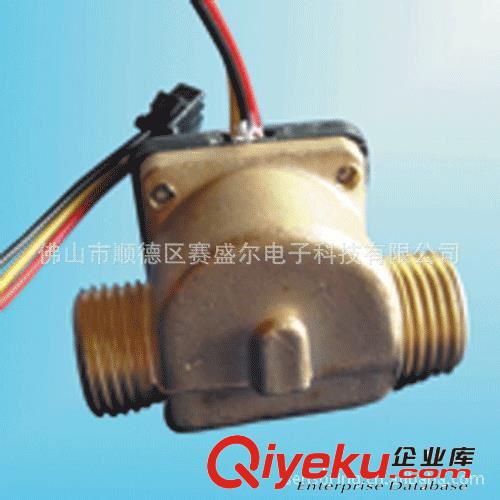 供應(yīng)熱水器流感器脈沖傳感器電采曖流量開關(guān)銅水流開關(guān)原始圖片2