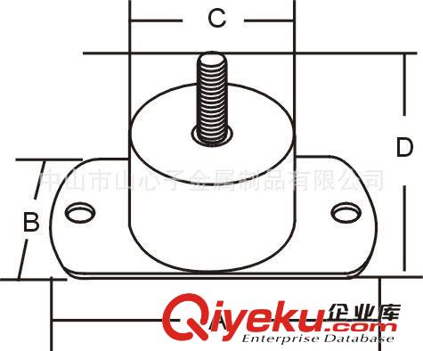 廠家批發tr橡膠汽車橡膠減震器WTG114-B