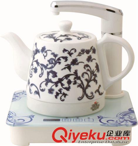 中山電熱水壺供應 自動抽水壺 陶瓷壺 青花瓷電熱陶瓷壺供應