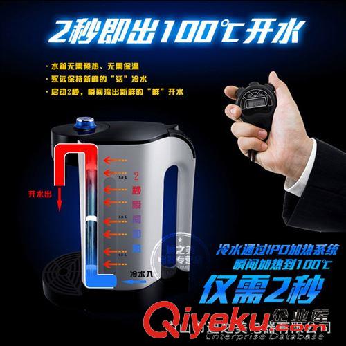 小型即熱式飲水機速熱臺式迷你家用電熱水壺開水機即開即熱茶吧機原始圖片2