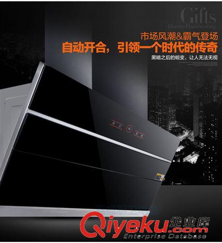 新品上市OEM直供抽油煙機 雙弧雙電機油煙機 近吸油煙機