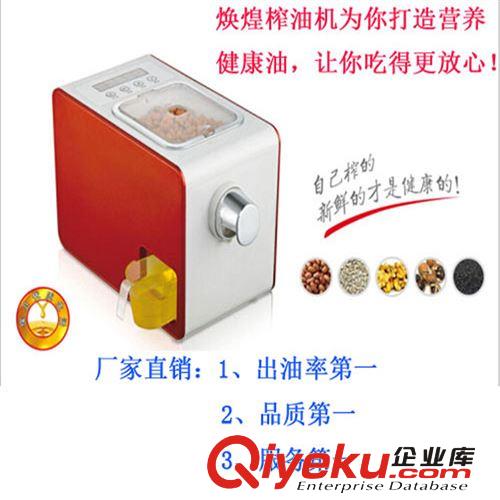 全自動家用商用智能榨油機小型電動多功能冷熱榨油機
