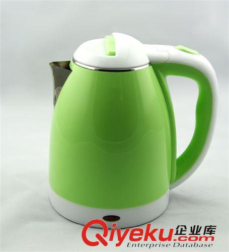包膠電熱水壺快速電水壺不銹鋼開水壺自動斷電一件代發(fā)1.8L