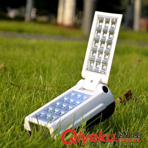 久量LED-753 折疊節(jié)能LED充電夾子應(yīng)急燈 夜市擺攤燈原始圖片2