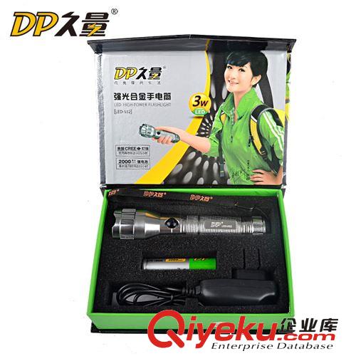 久量LED-532 鋁合金3W大功率150手電筒 led新款強(qiáng)光手電批發(fā)原始圖片3