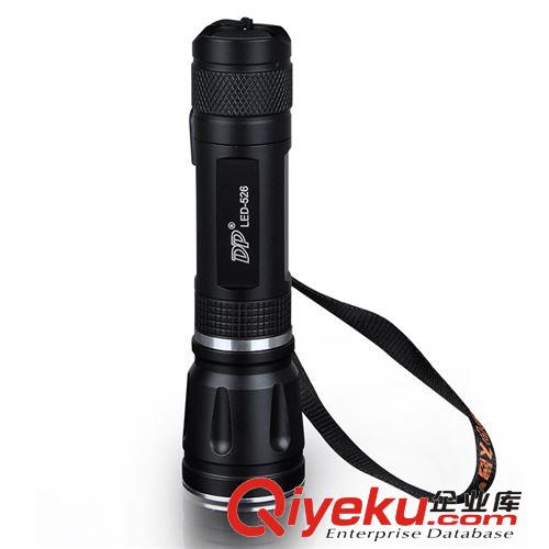 久量LED-526 調(diào)焦手電筒 3W瓦鋁合金強(qiáng)光手電原始圖片3
