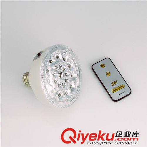 久量 標(biāo)準(zhǔn)E27螺口 LED遙控節(jié)能燈 充電應(yīng)急燈 LED-1734原始圖片2