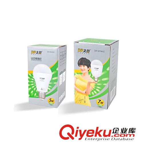 久量 普通螺口3W 5W大功率LED球泡燈、節(jié)能燈原始圖片3