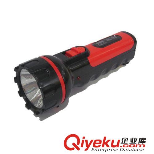 堅明亮852-1粒 LED充電手電筒 兩檔亮度  聚光原始圖片2