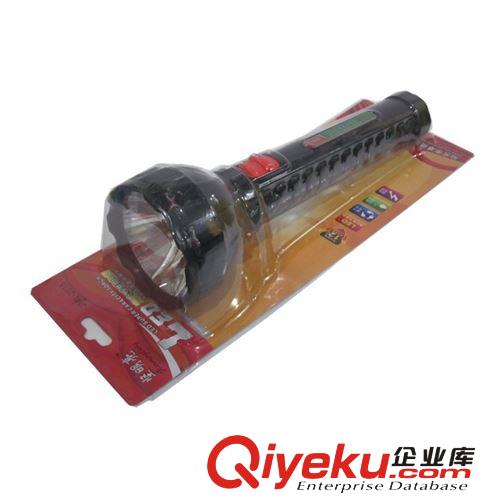 堅明亮2015-1粒 LED強光手電筒 保安夜巡 家用日常照明電筒原始圖片2