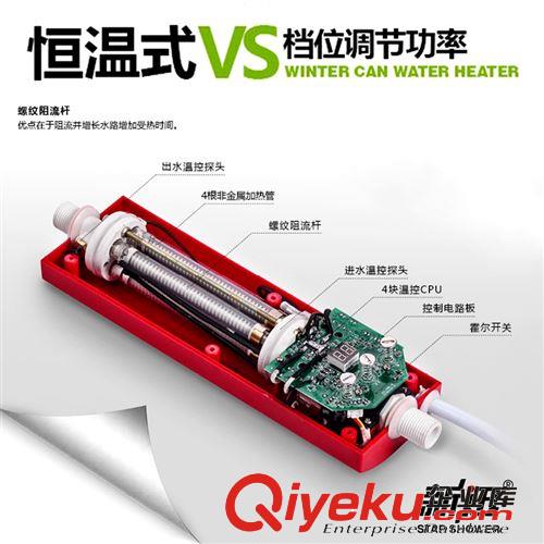 快速式電熱水器　即熱式電熱水器小廚寶　專業(yè)生產(chǎn)　真正水電分離原始圖片3